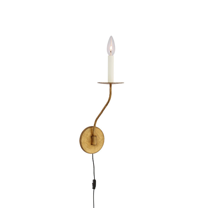 Zoruvyu Moderne Minimaliste Plug-in Laiton Métal Applique Murale - Neutralighting