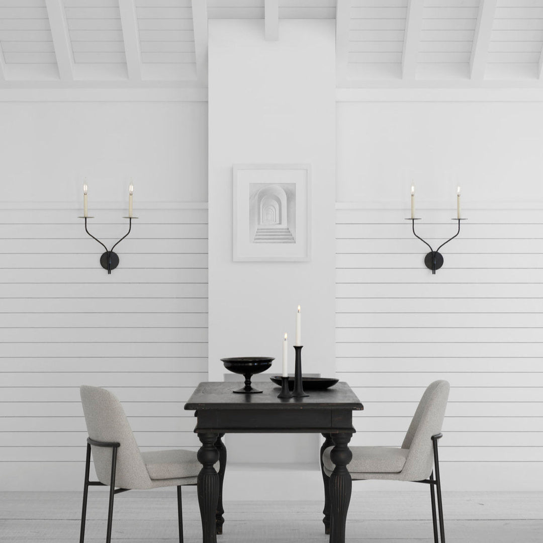Eirikuvyh Moderne Minimaliste Ancien Industriel Métal Applique Murale - Neutralighting