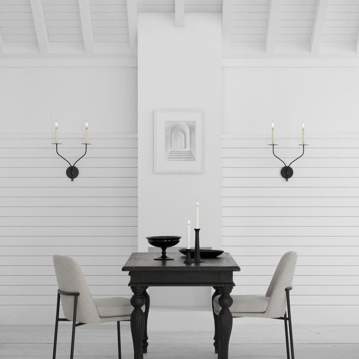 Eirikuvyh Moderne Minimaliste Ancien Industriel Métal Applique Murale - Neutralighting