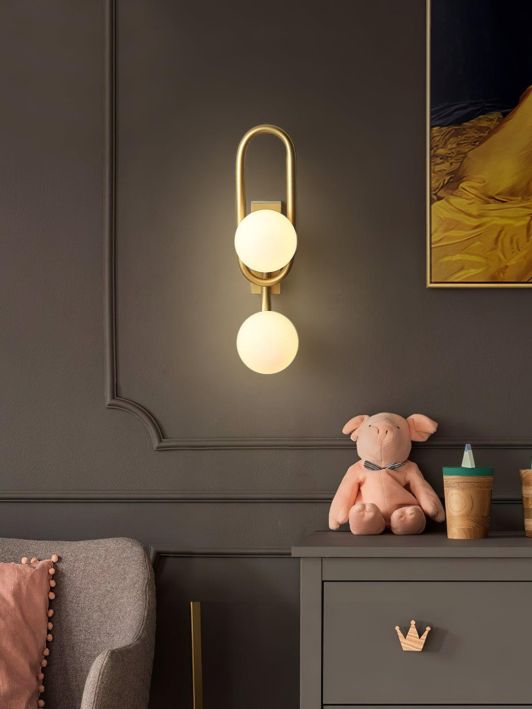 Alphaia Applique Murale Verre Moderne Minimaliste - Neutralighting