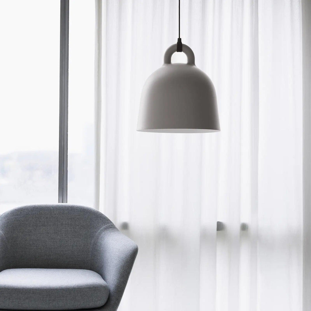 Suspension Cloche Forme Minimaliste Dôme Ombre Nordique Moderne - Neutralighting