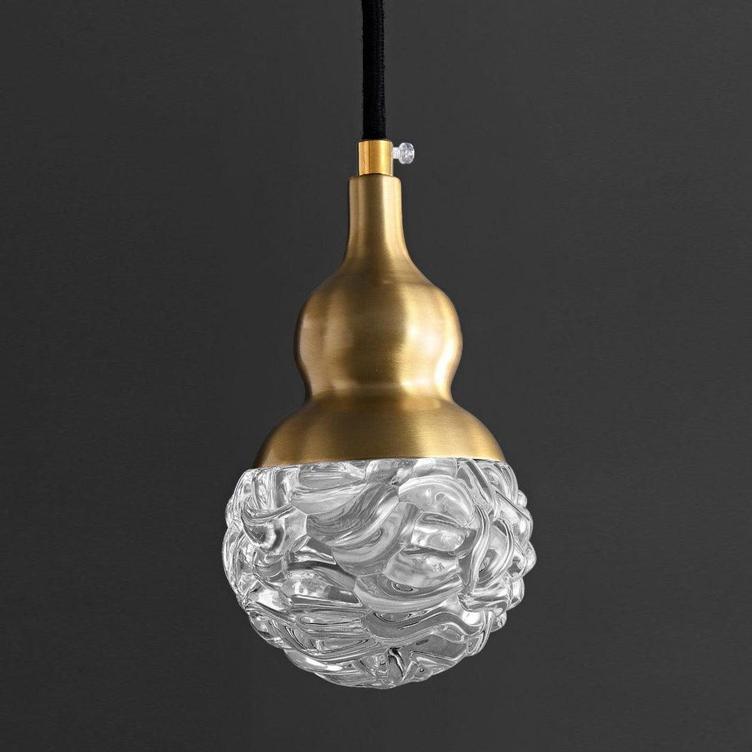 Tavirace Suspension Glam en Laiton et Verre - Neutralighting