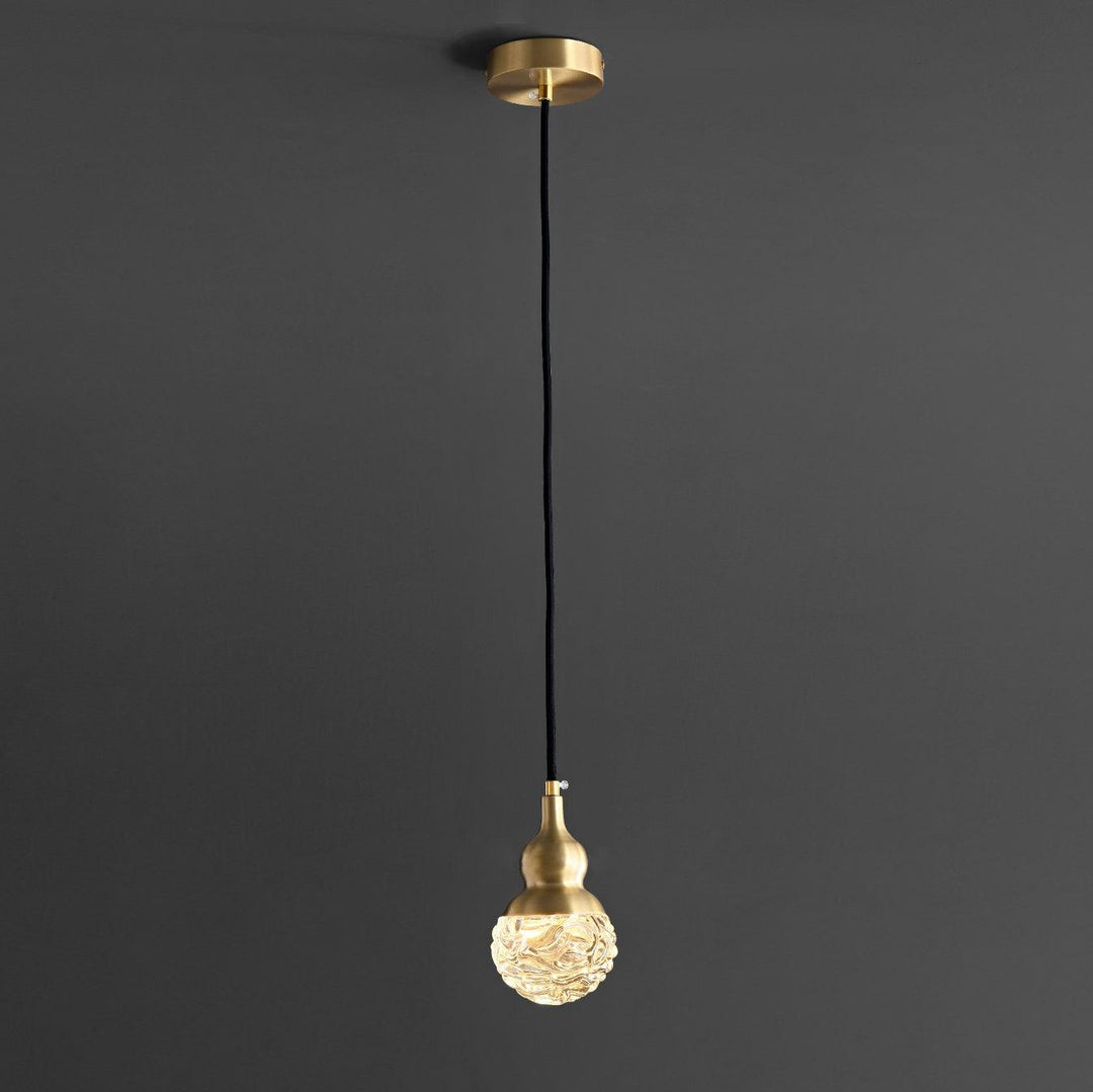 Tavirace Suspension Glam en Laiton et Verre - Neutralighting