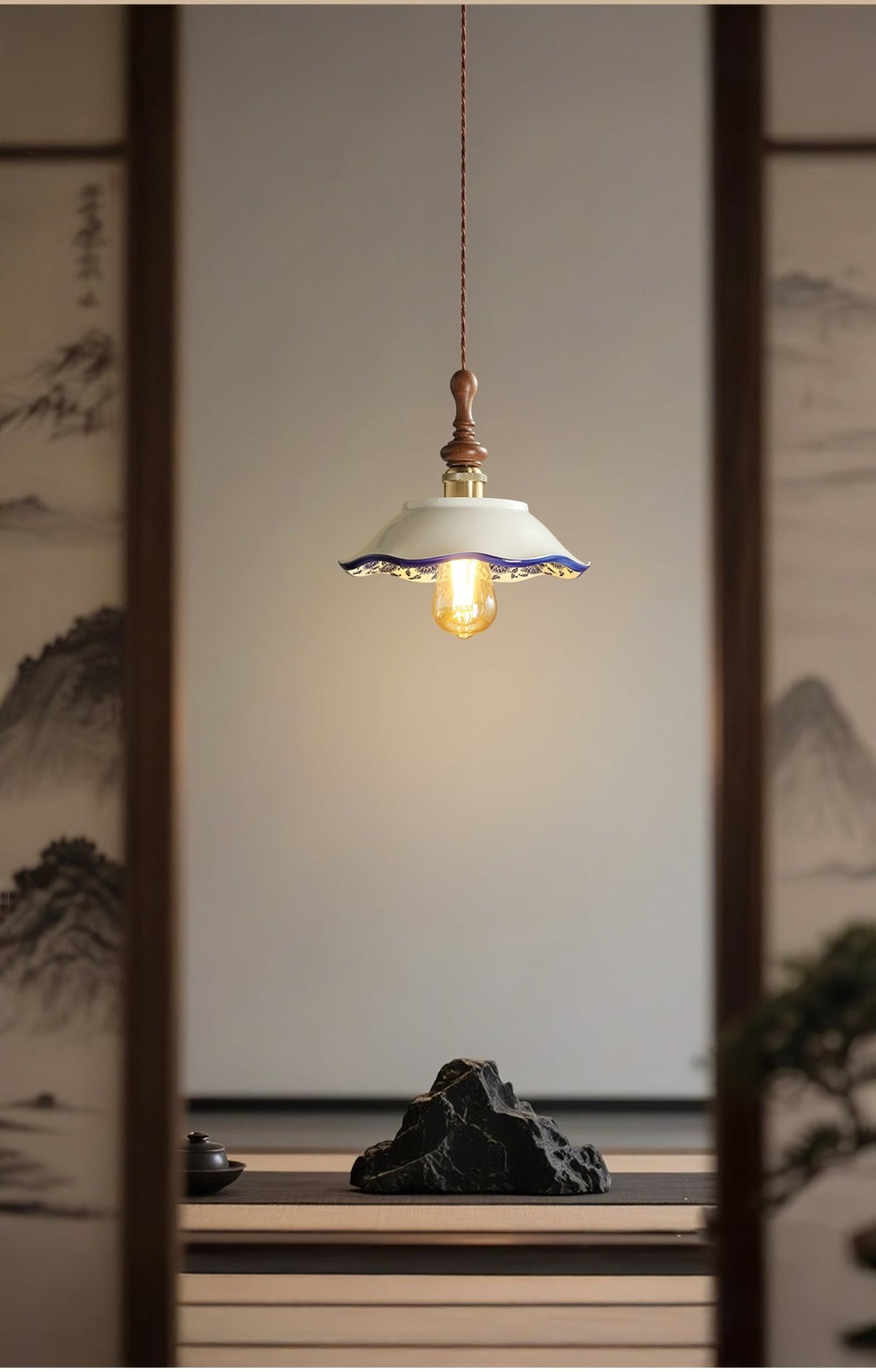 Ciraeor Suspension en Céramique Delft - Neutralighting