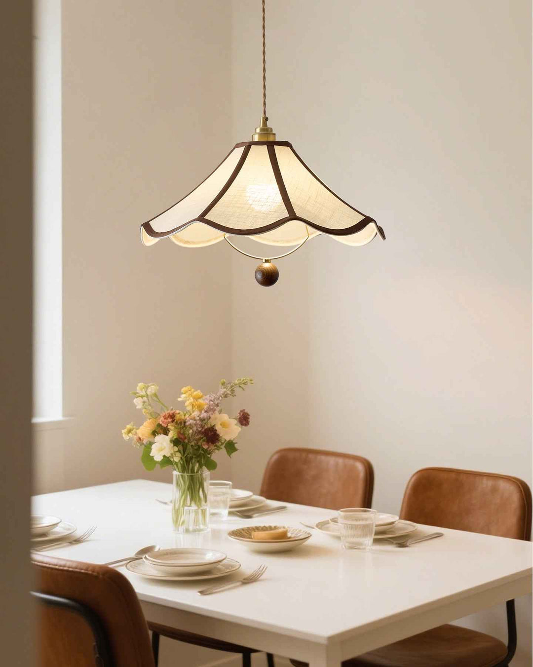 Lampe ria en Bois – Design Contemporain