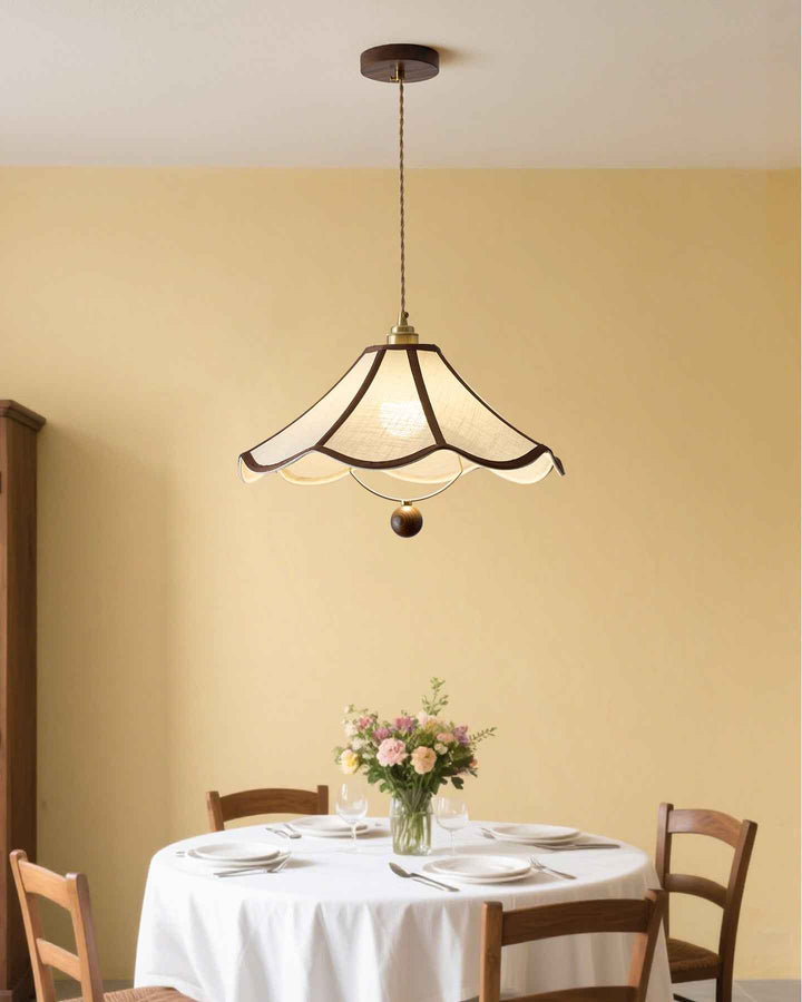 Lampe ria en Bois – Design Contemporain