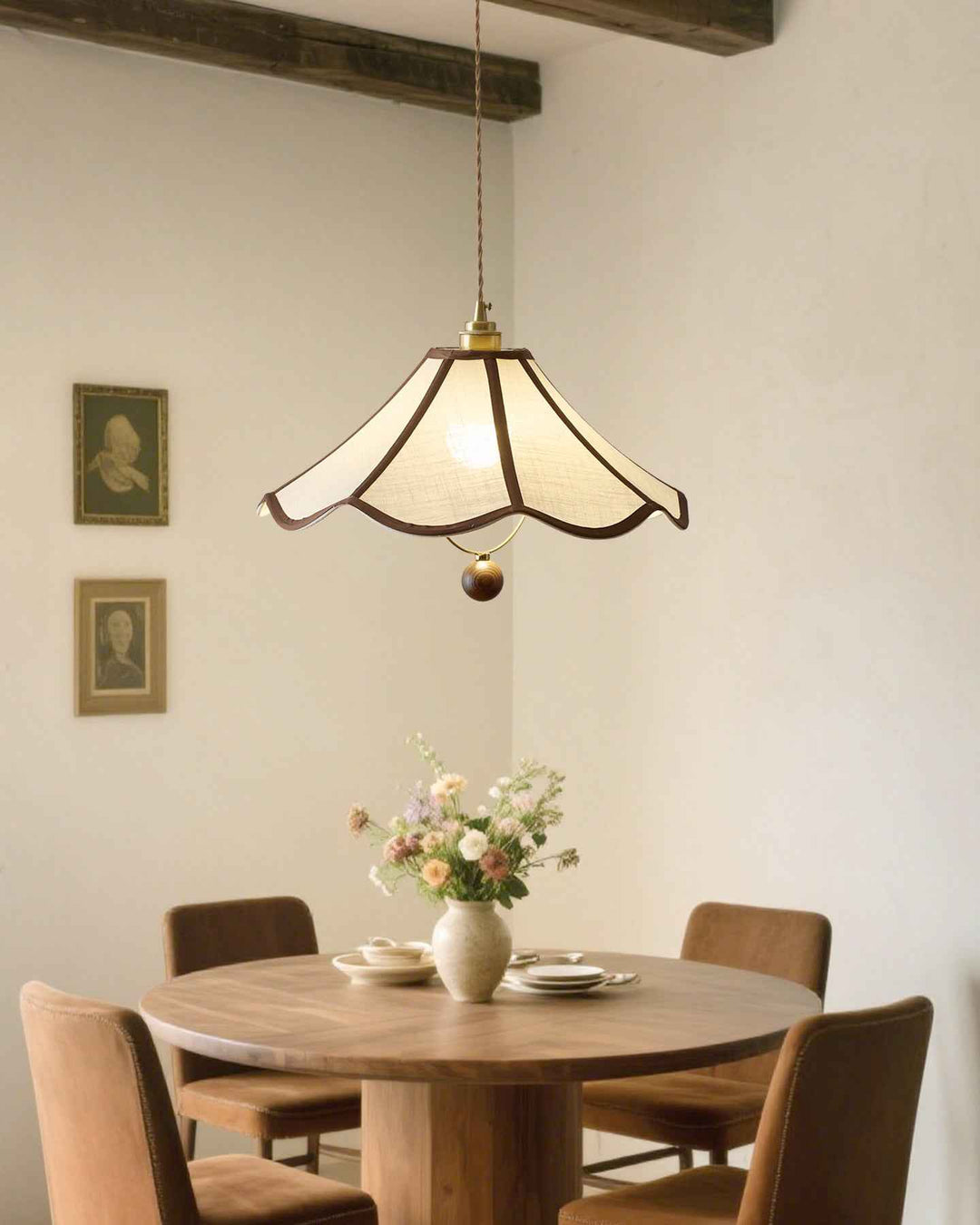 Lampe ria en Bois – Design Contemporain