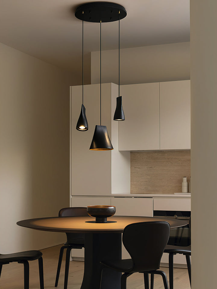 Ivarara Suspension Bois Asymétrique - Neutralighting