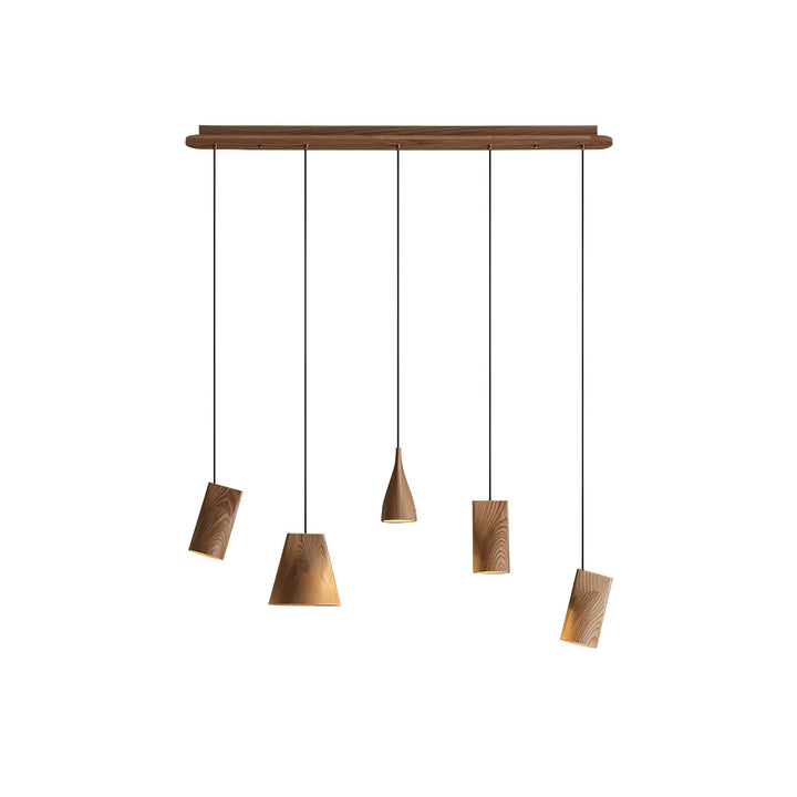 Ivarara Suspension Bois Asymétrique - Neutralighting