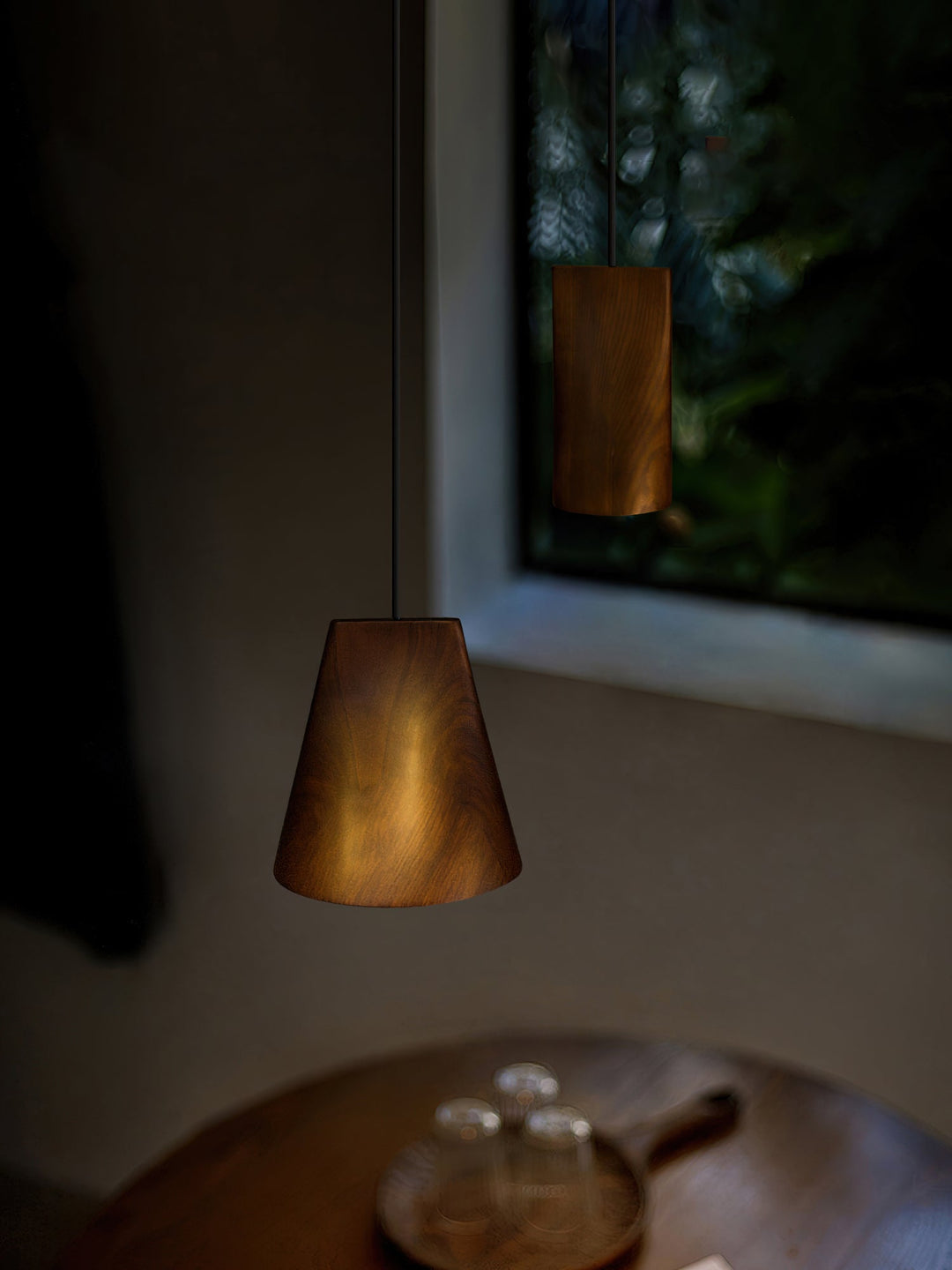 Ivarara Suspension Bois Asymétrique - Neutralighting