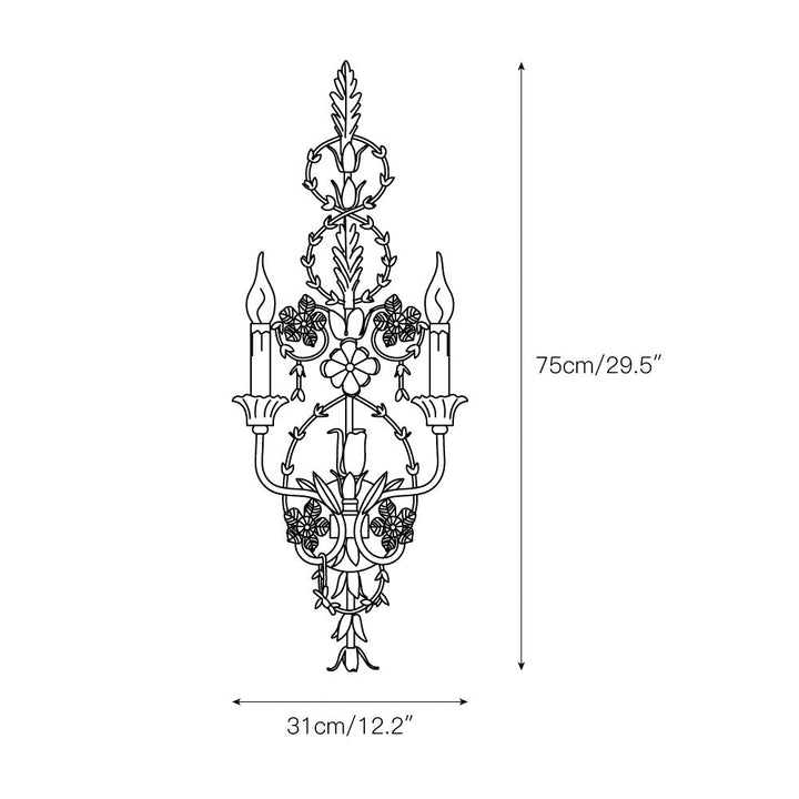 Aevuvyu Prime Ancien Industriel Métal Applique Murale - Neutralighting