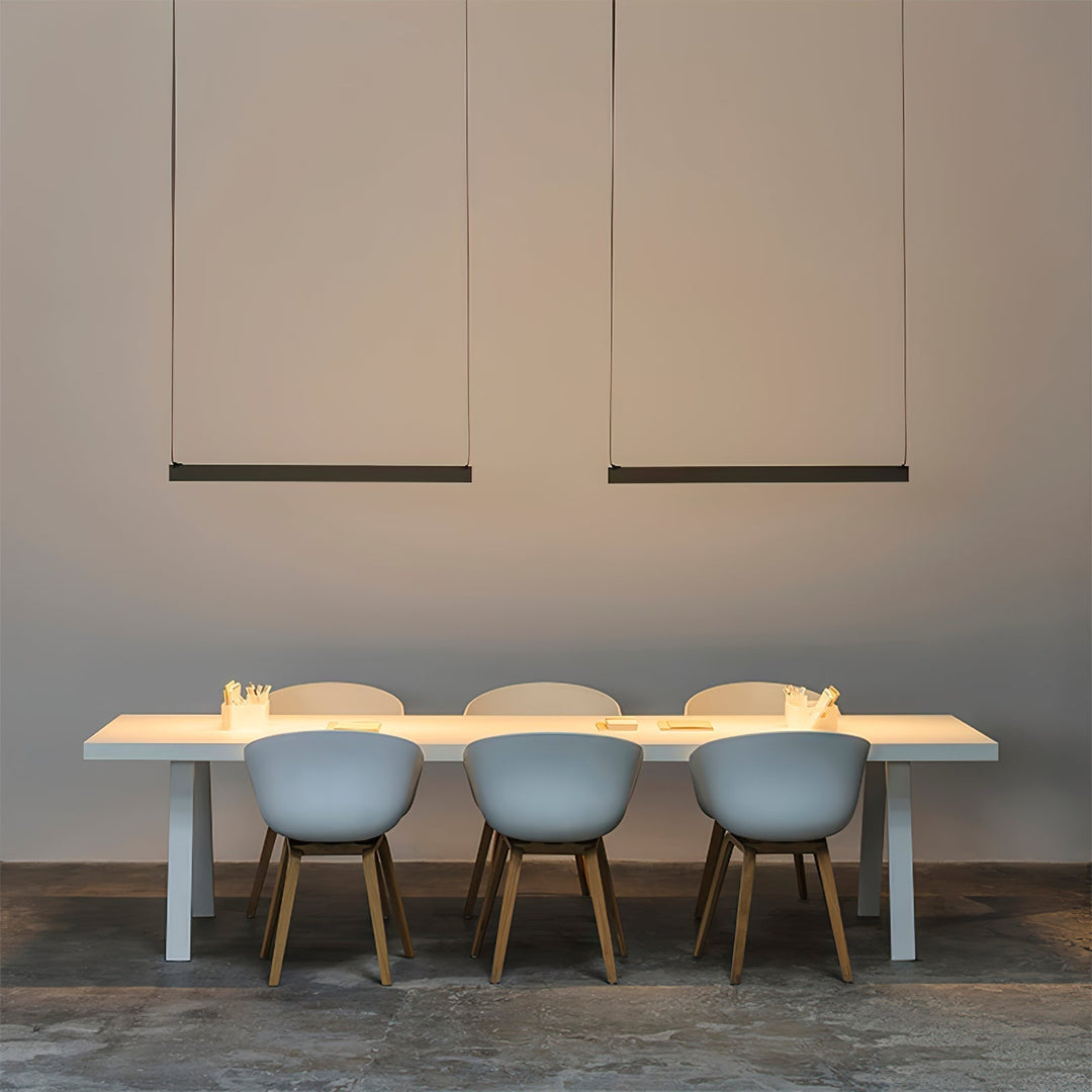 Gideon Lampe Pendante Linéaire Minimaliste en Métal - Neutralighting