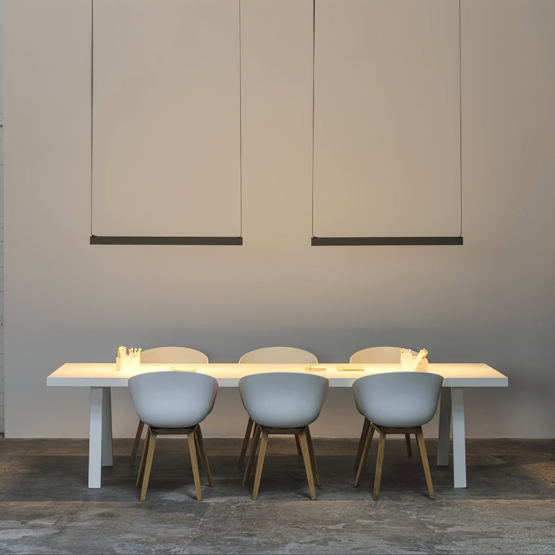 Gideon Lampe Pendante Linéaire Minimaliste en Métal - Neutralighting
