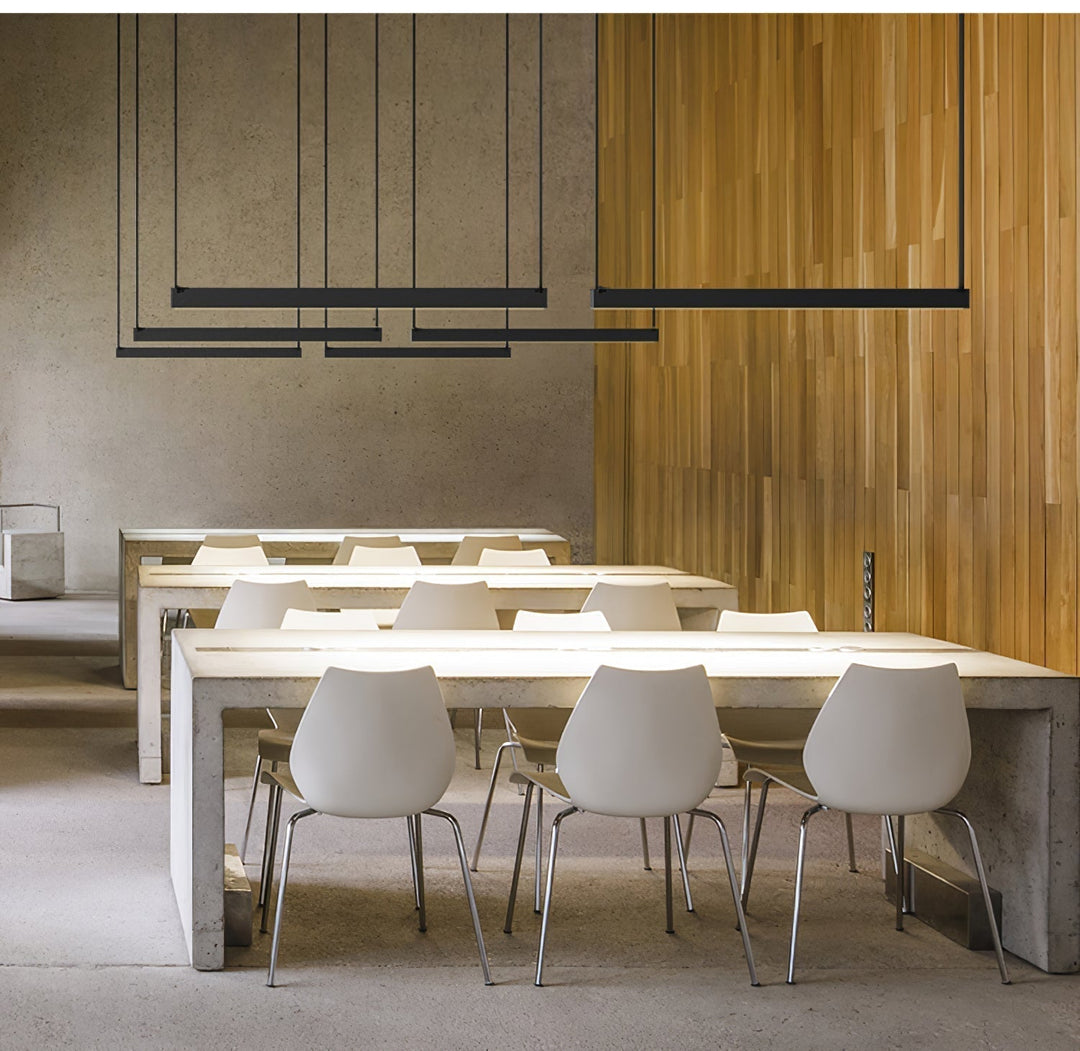 Gideon Lampe Pendante Linéaire Minimaliste en Métal - Neutralighting