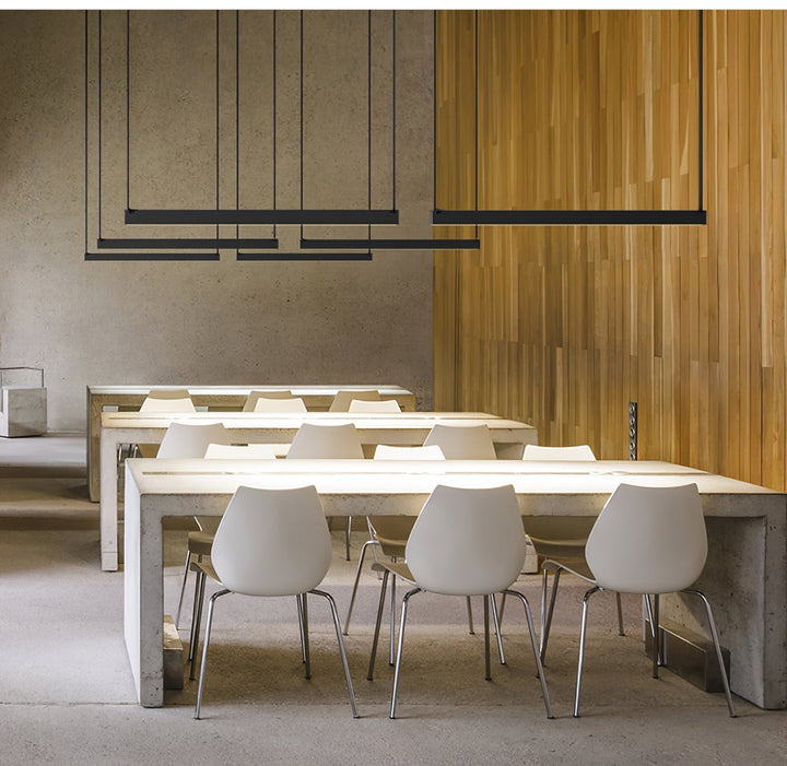 Gideon Lampe Pendante Linéaire Minimaliste en Métal - Neutralighting