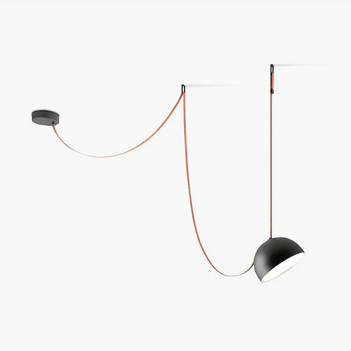 Cog Suspension Moderne Minimaliste en Cuir - Neutralighting