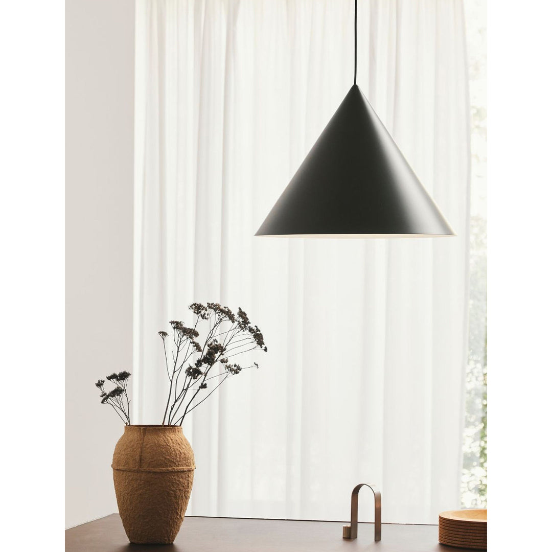 Caeluvyu Moderne Minimaliste Sombre Métal Suspension - Neutralighting