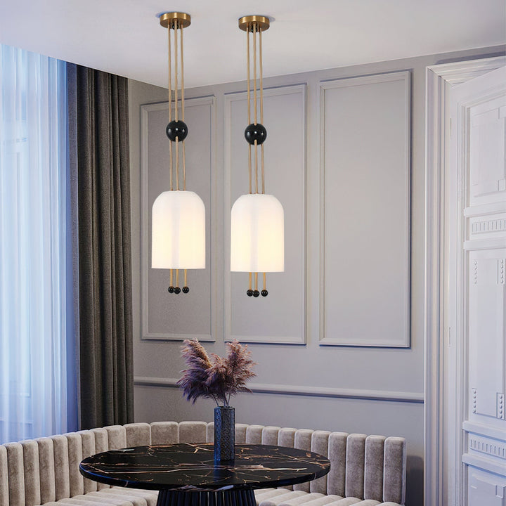 Voloraris Lampe Pendante en Verre Élégance Traditionnelle - Neutralighting