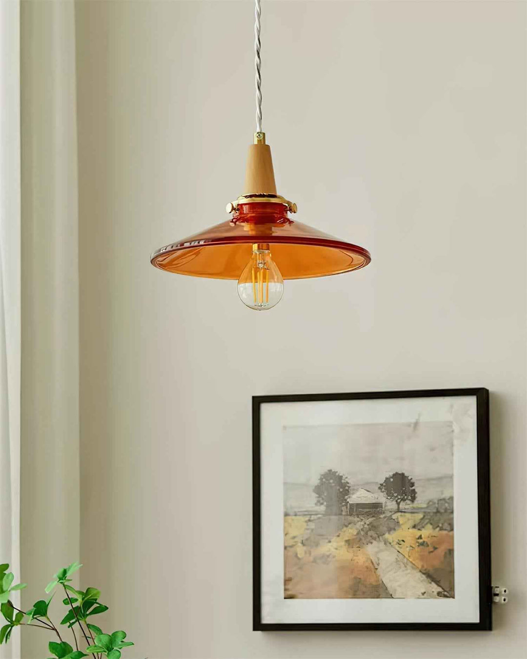 Lampe Benra en Bois – Design Contemporain