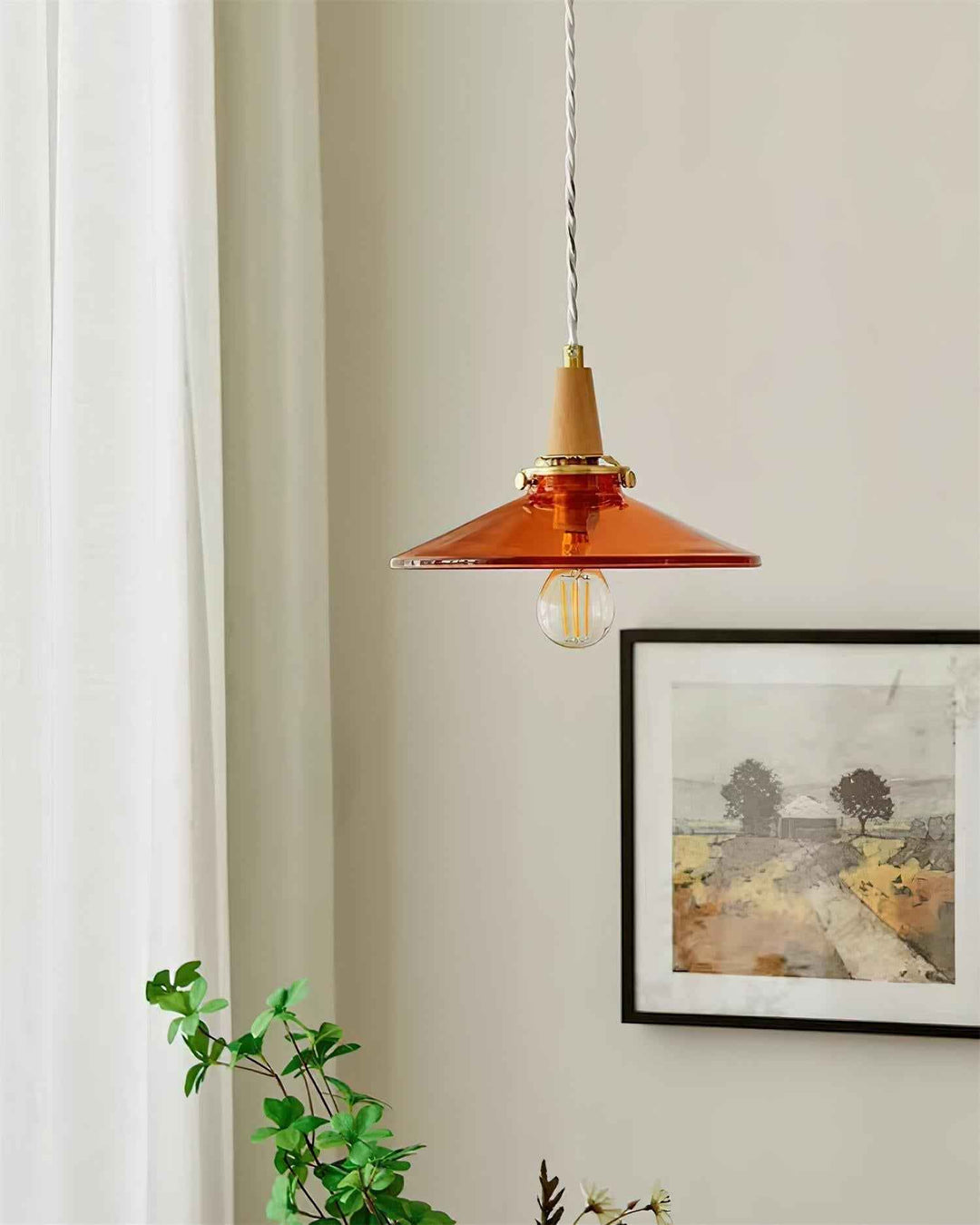Lampe Benra en Bois – Design Contemporain