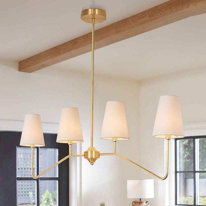 Lampe Avvenora en Laiton – Design Contemporain