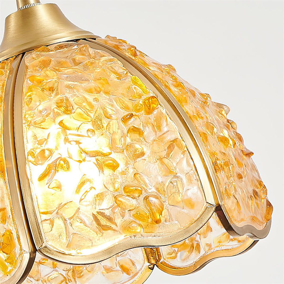Beryl Suspension Vintage en Laiton - Neutralighting