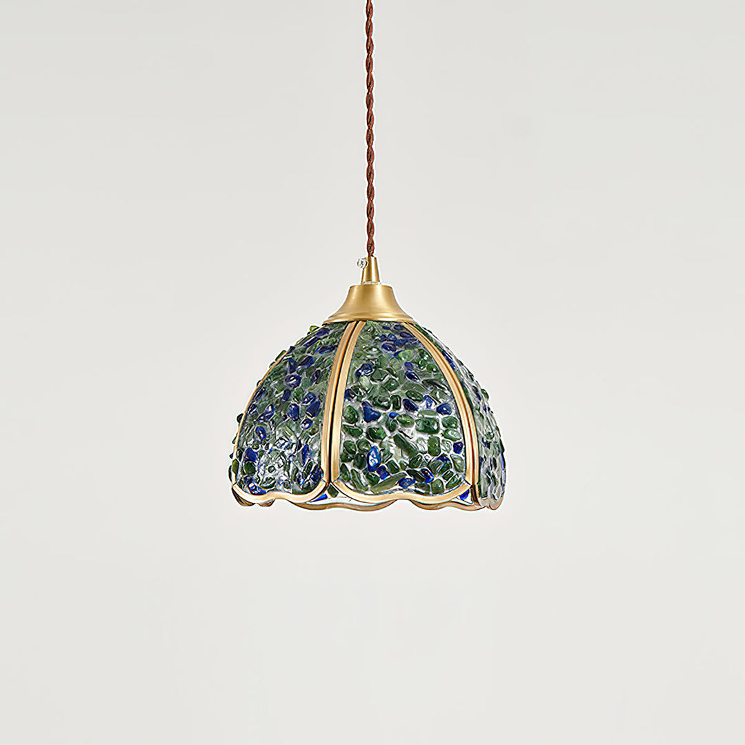 Beryl Suspension Vintage en Laiton - Neutralighting