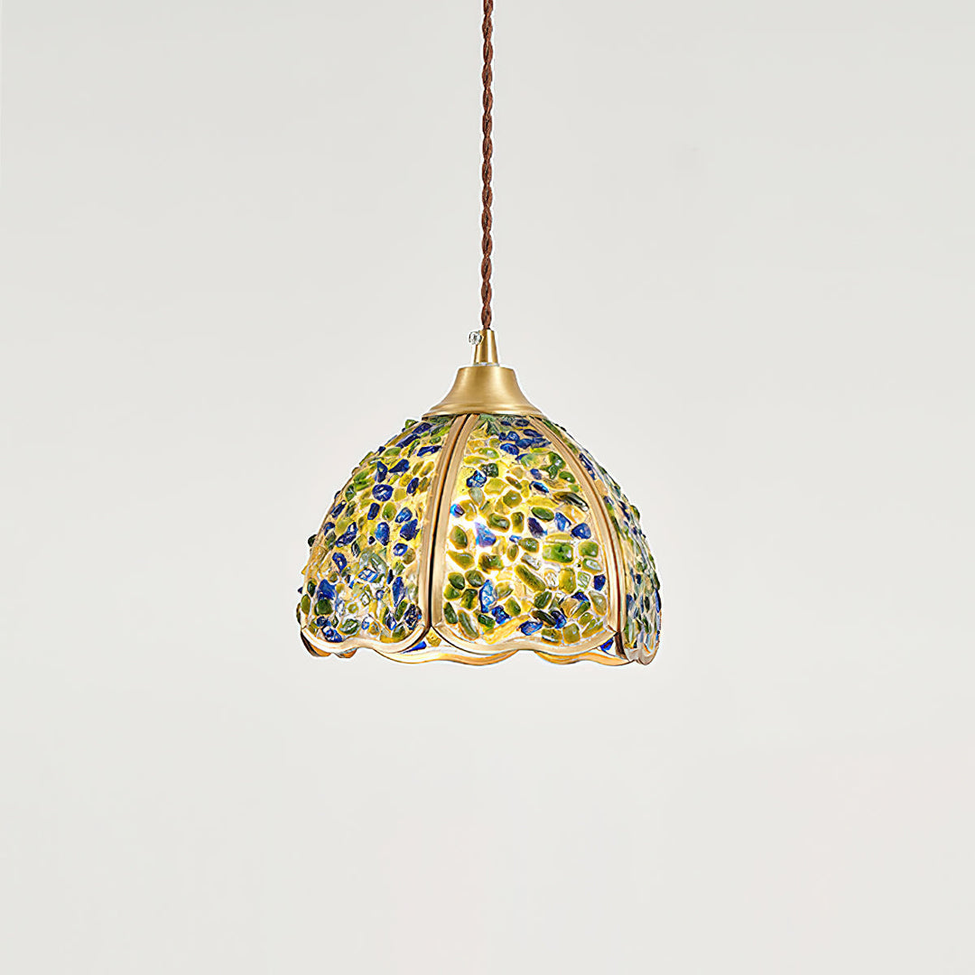 Beryl Suspension Vintage en Laiton - Neutralighting