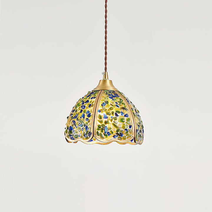 Beryl Suspension Vintage en Laiton - Neutralighting