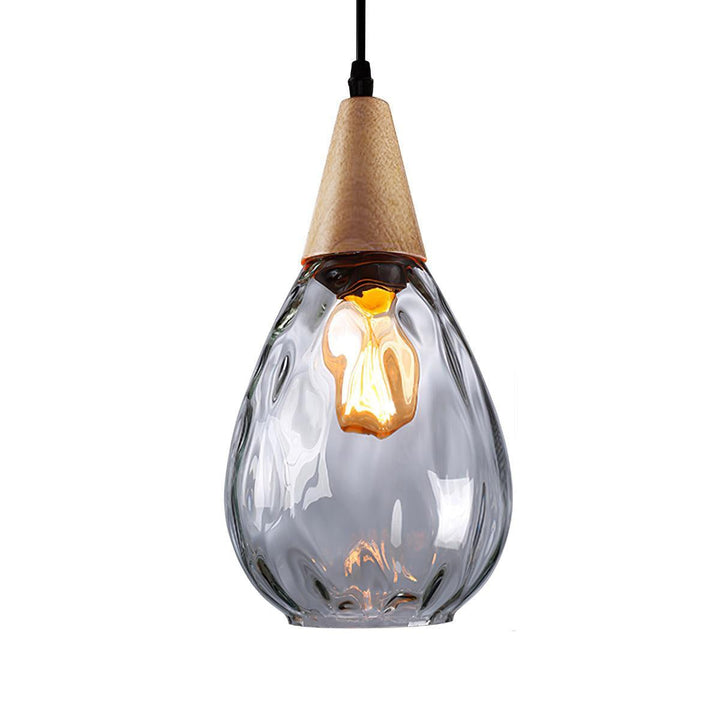 Solara Suspension en Verre Clair Nordique Moderne - Neutralighting