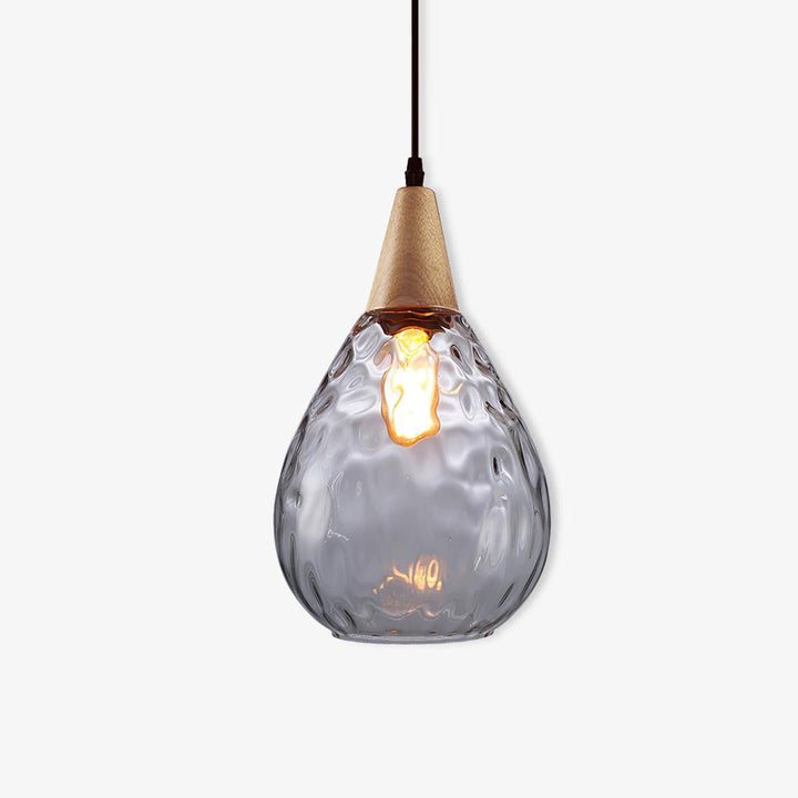 Solara Suspension en Verre Clair Nordique Moderne - Neutralighting