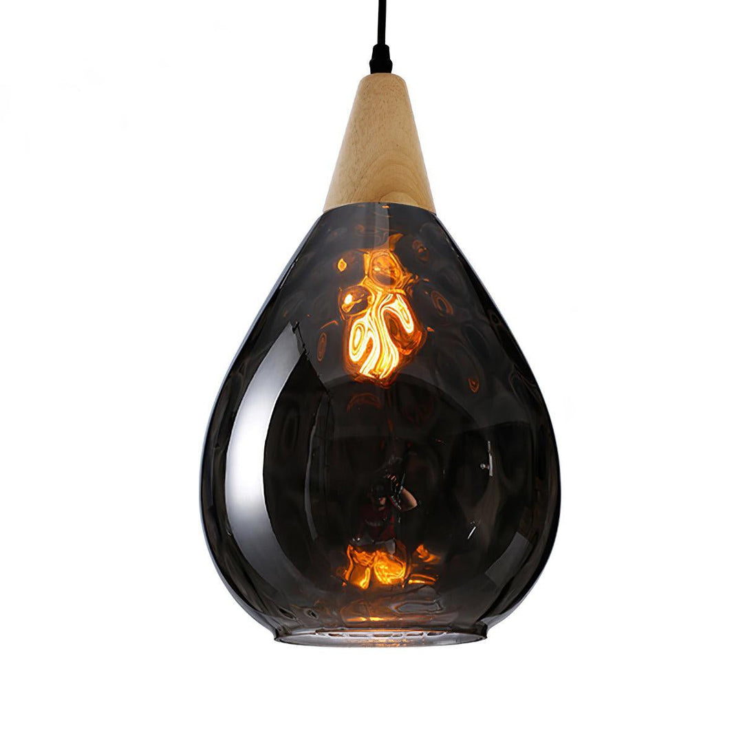 Solara Suspension en Verre Clair Nordique Moderne - Neutralighting