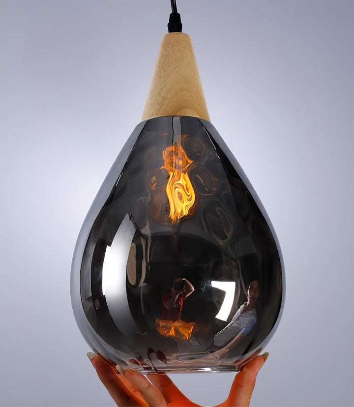 Solara Suspension en Verre Clair Nordique Moderne - Neutralighting