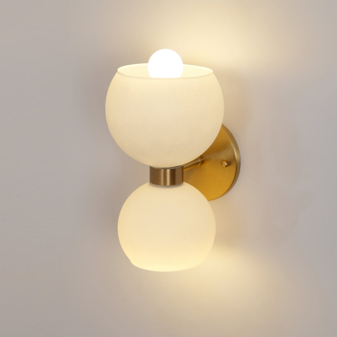 Umarion Applique Murale Sphère Perle en Verre - Neutralighting