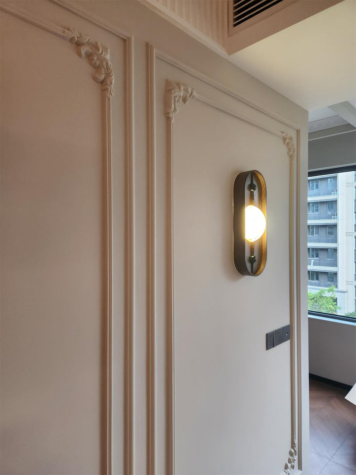 Gloruvyu Individuel Créativité Métal Albâtre Applique Murale - Neutralighting