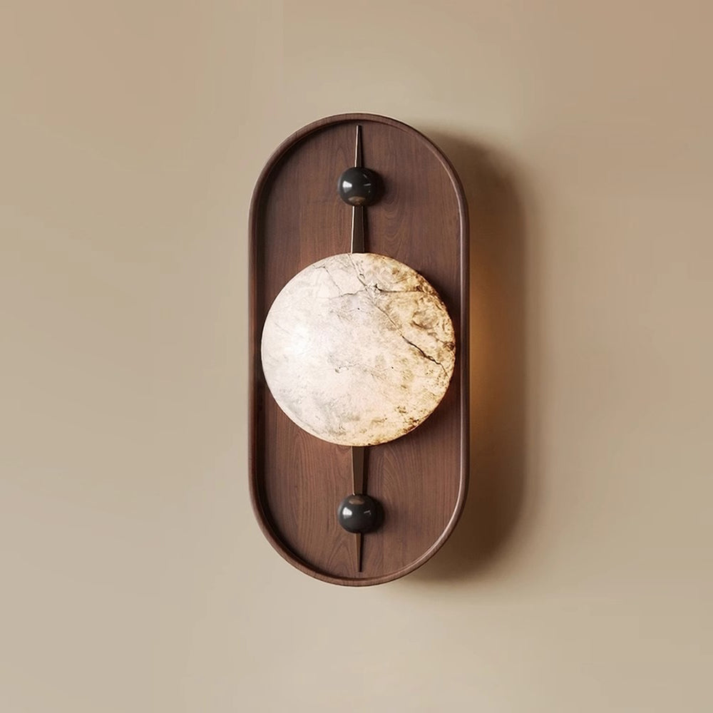 Ildvuvyh Moderne Minimaliste Métal Albâtre Applique Murale - Neutralighting