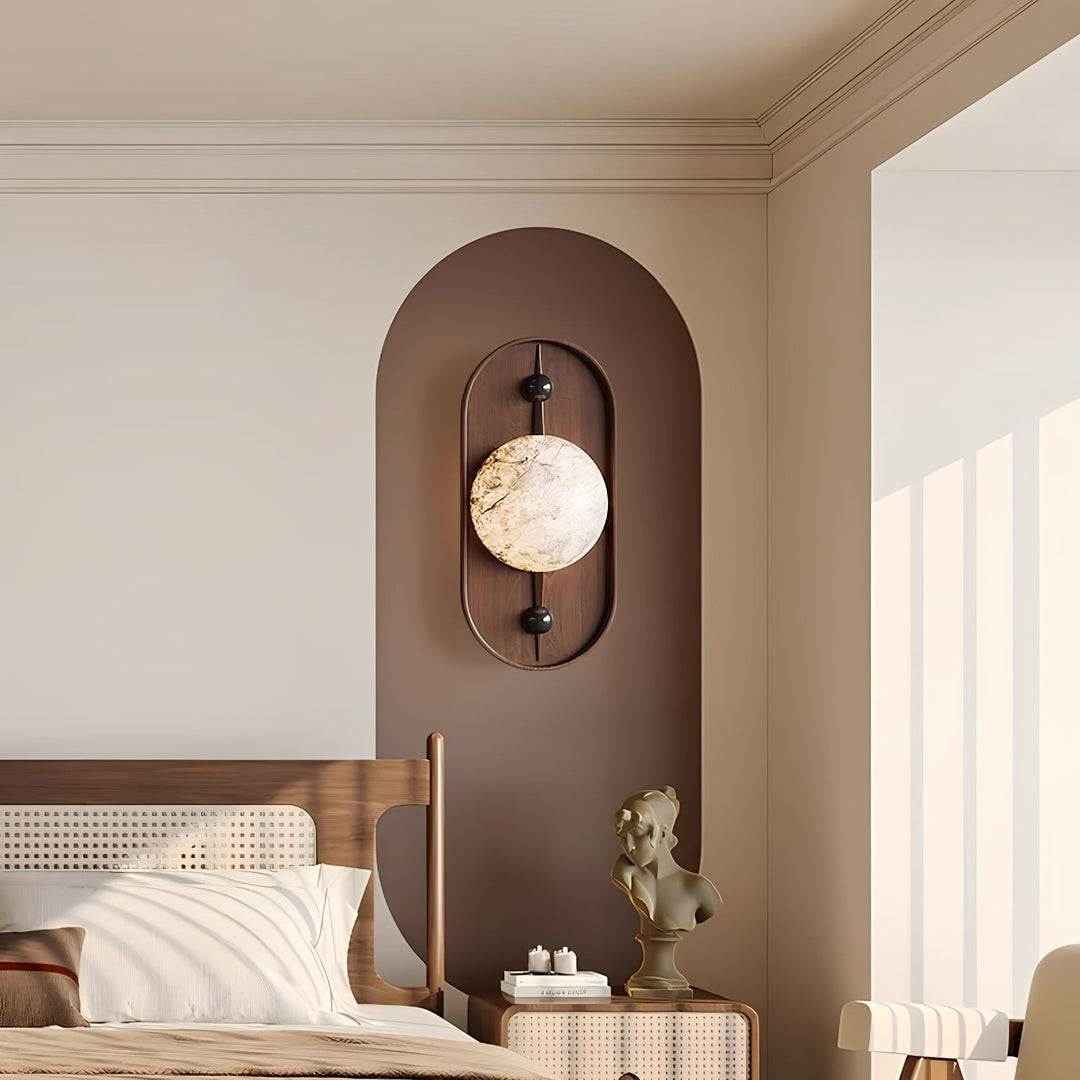 Gloruvyu Individuel Créativité Métal Albâtre Applique Murale - Neutralighting