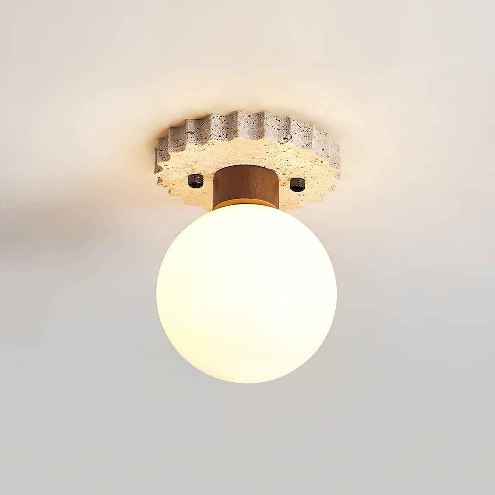 Ritta Verre 13cm Beige LED 10W