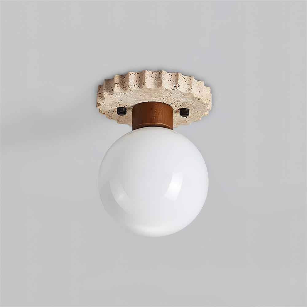 Ritta Verre 13cm Beige LED 10W