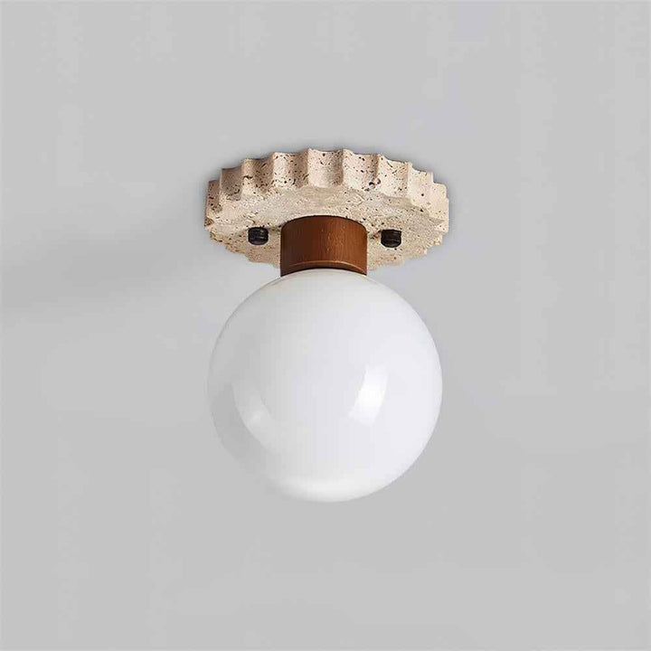 Ritta Verre 13cm Beige LED 10W
