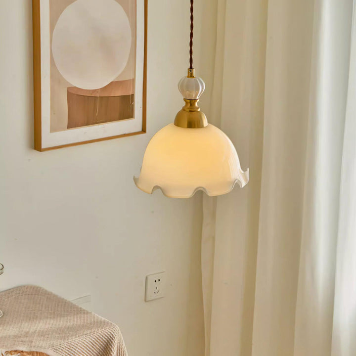Valo Suspension Vintage Romantique en Verre - Neutralighting