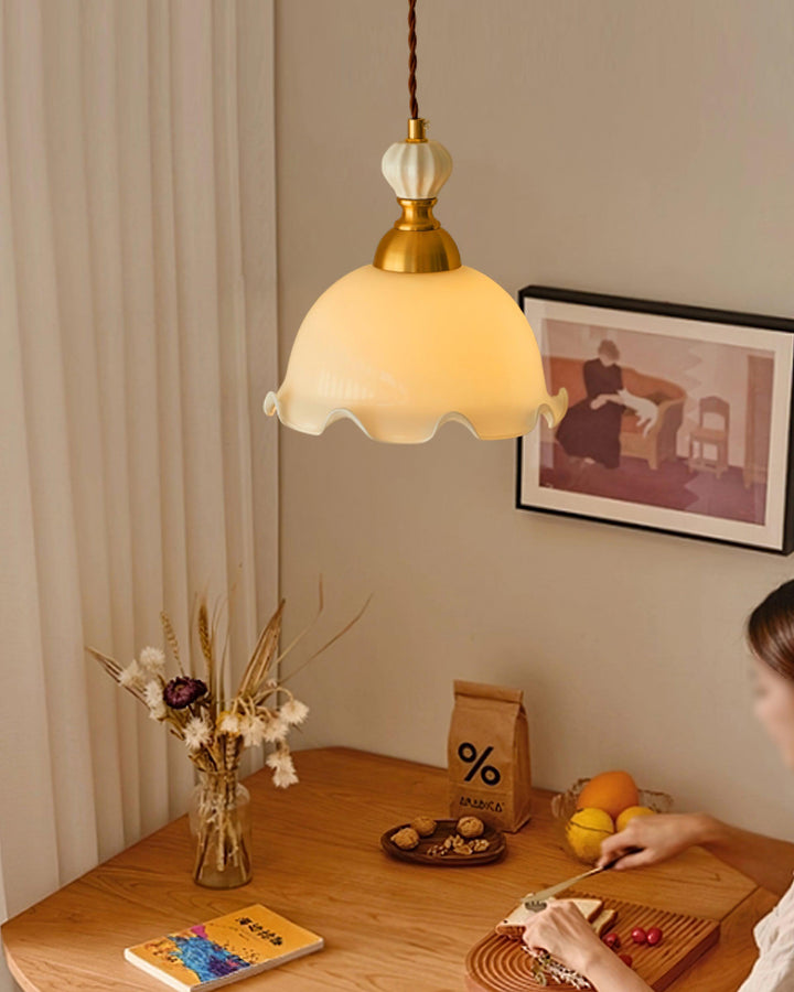Valo Suspension Vintage Romantique en Verre - Neutralighting