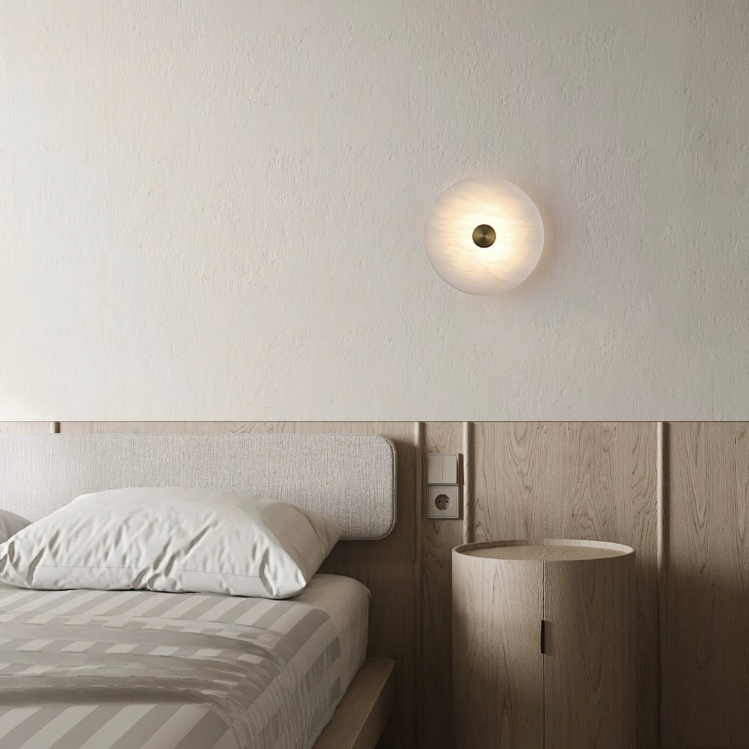 Ildvuvyu Moderne Minimaliste Albâtre Applique Murale - Neutralighting