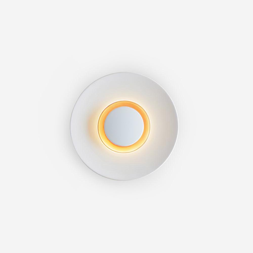 Applique Murale Halo LED Intégré Anneau Doré Moderne Minimaliste - Neutralighting