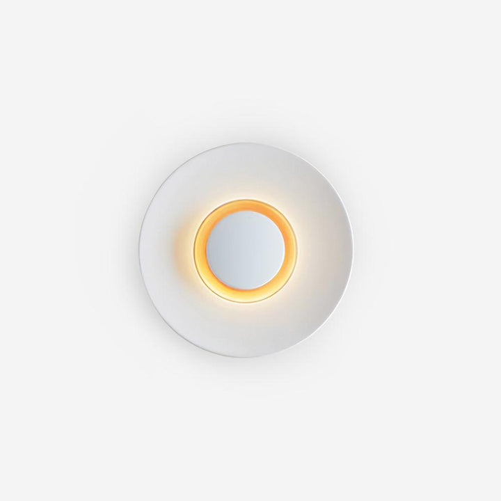 Applique Murale Halo LED Intégré Anneau Doré Moderne Minimaliste - Neutralighting