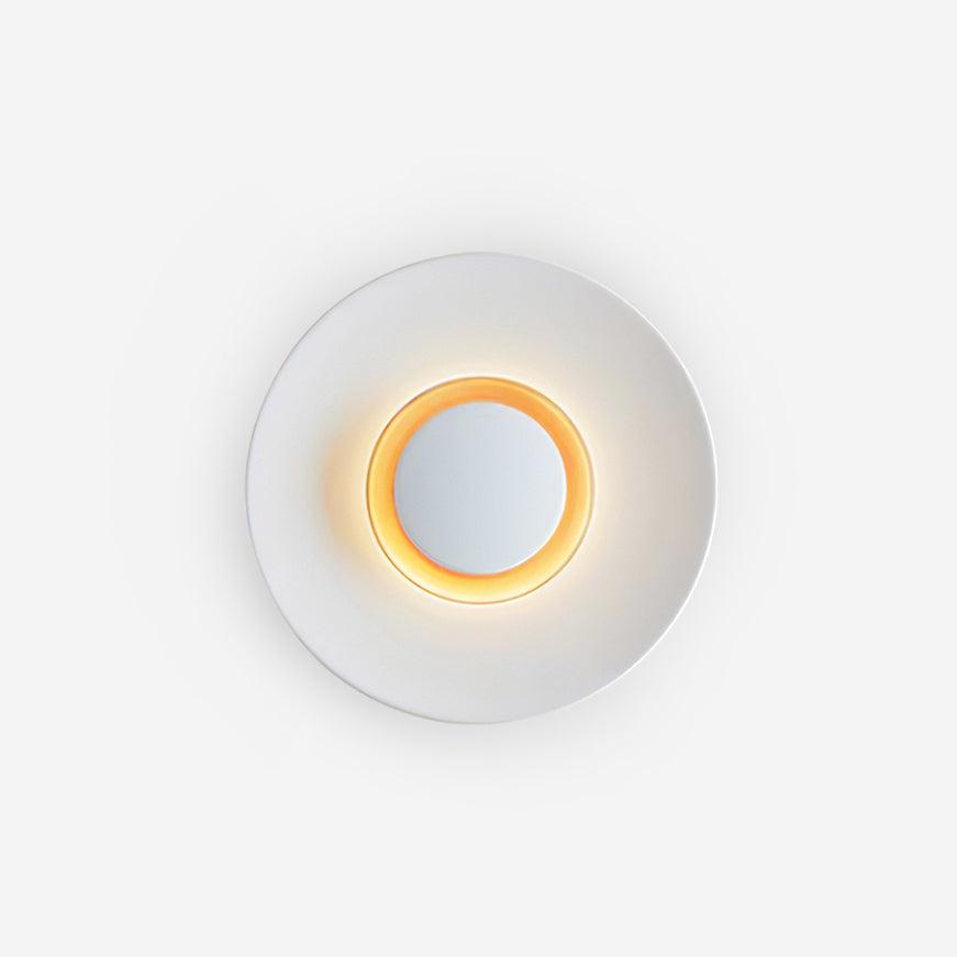 Applique Murale Halo LED Intégré Anneau Doré Moderne Minimaliste - Neutralighting