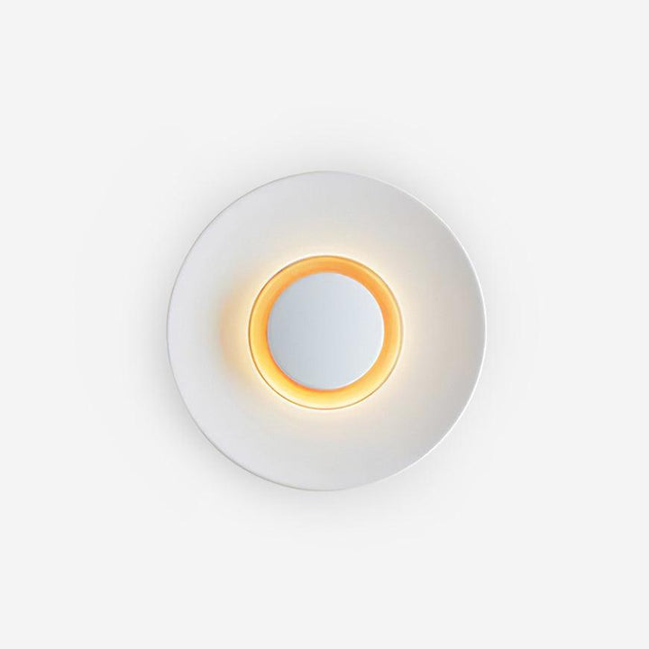Applique Murale Halo LED Intégré Anneau Doré Moderne Minimaliste - Neutralighting