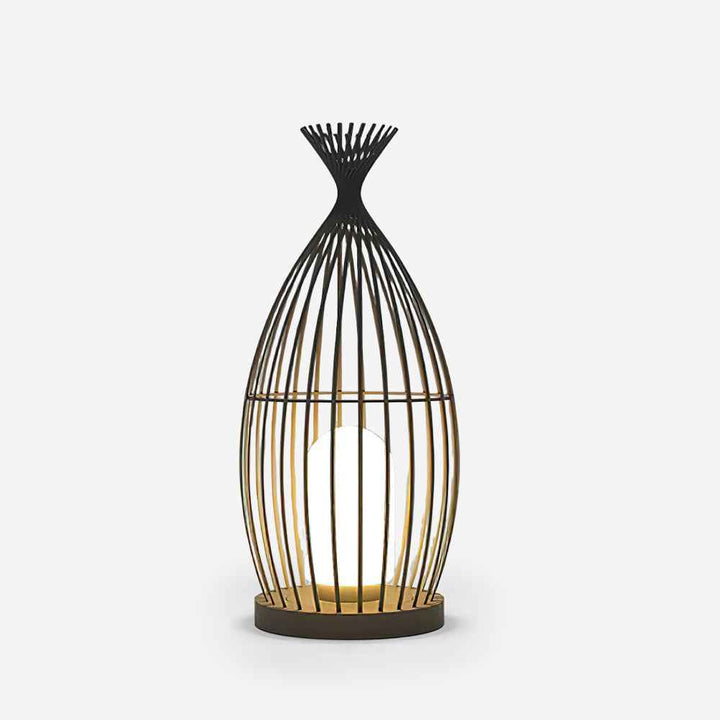 Birdcage Acrylique 20cm Noir LED