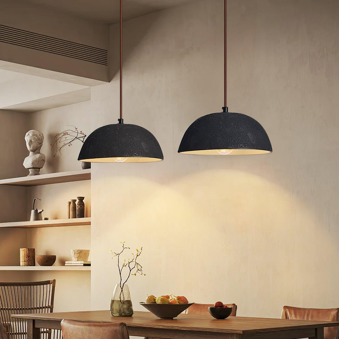 Dôme Vintage Bois Suspension - Neutralighting
