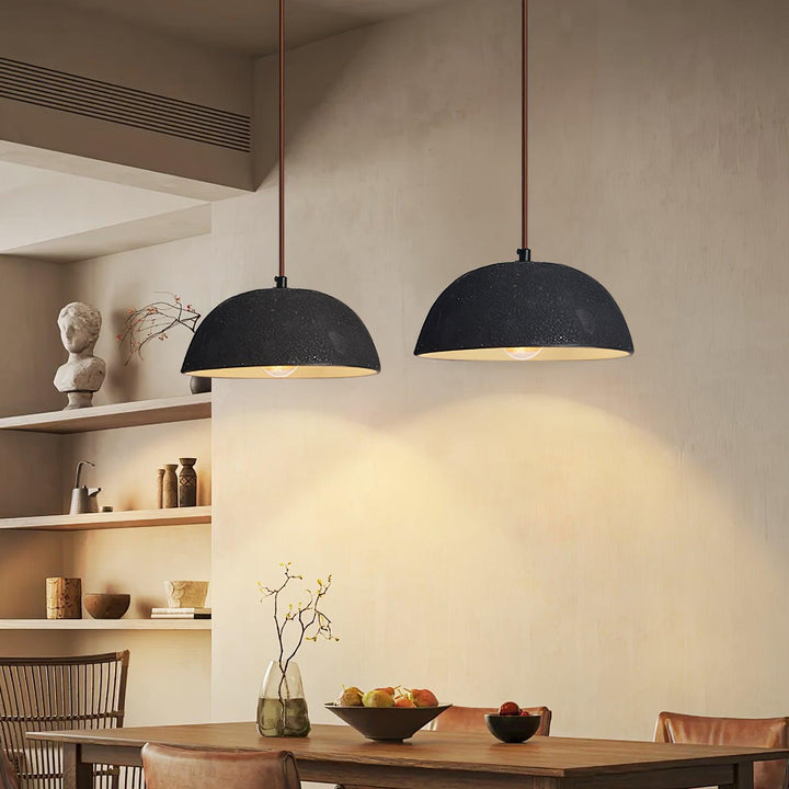 Dôme Vintage Bois Suspension - Neutralighting